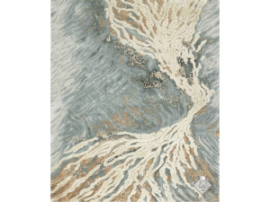 Шелковый прямоугольный ковер