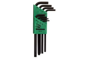 16002691 Набор из 8 ключей Torx L T9-T40 31834 BONDHUS