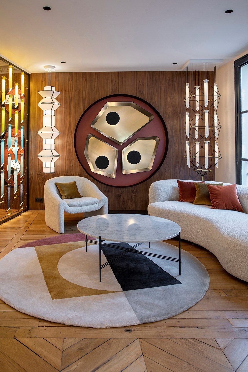 Стальной светодиодный подвесной светильник designheure Мозаика ARCH-00092232 - Вид №4