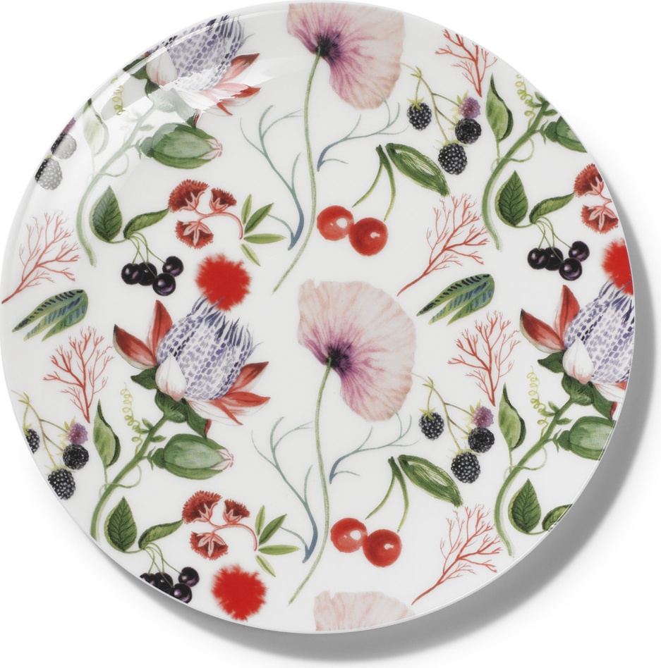 10639934 Dibbern Тарелка закусочная Dibbern "Страна чудес" 21см Фарфор 