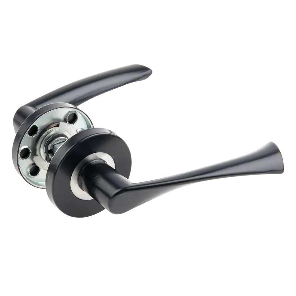 Дверные ручки Santreyd РФ4.20 — минимализм в черном матовом исполнении 85302325 STLM-0061018