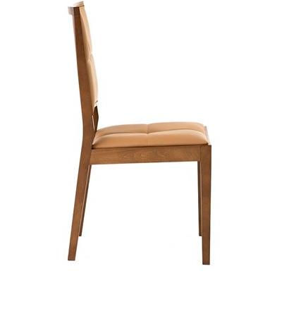 Andreu World Стул из бука с обивкой Manila Si2035 - Вид №2