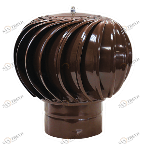 Дефлектор под канал для усиления тяги ТД-100-к RAL8017 Santreyd sun-id-682059