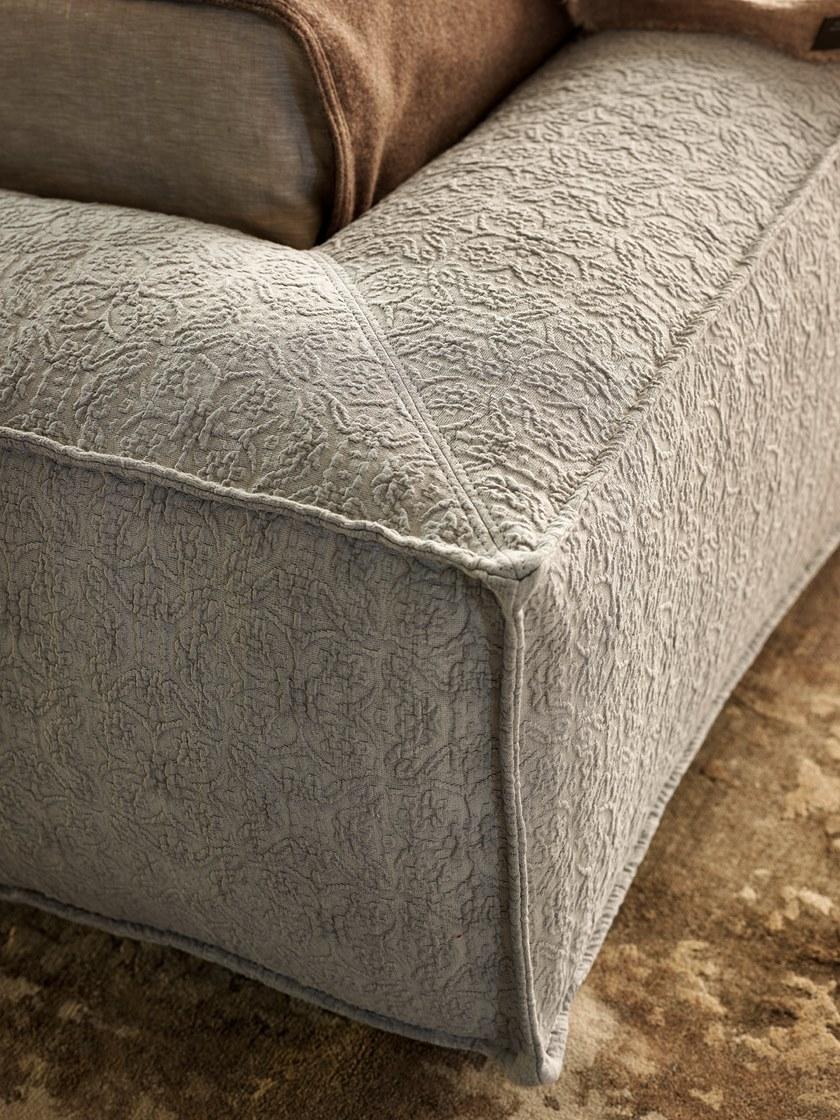 OLIVIERI Мягкая кровать со съемным чехлом из ткани sun-id-1442095 - Вид №1