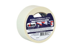 16518824 Малярная клейкая лента 38 мм х 40 м 211729 Unibob