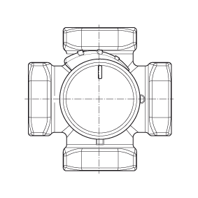 1166 05 00 VRB141Насосные группы » Esbe серии VRB140  - Вид №1