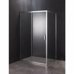 Orange E23-16090TCR Душевой уголок без поддона с раздвижной дверкой. Цвет хром прозрачный