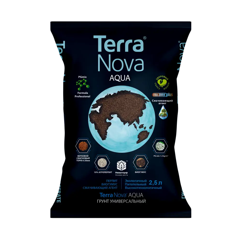Грунт Terra Nova Аква универсальный 2.5 л TERRA VITA STLM-2134049