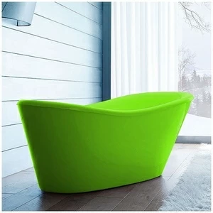 Ванна Gruppo treesse Nina VTL-V0371-S салатовая классическая отдельностоящая