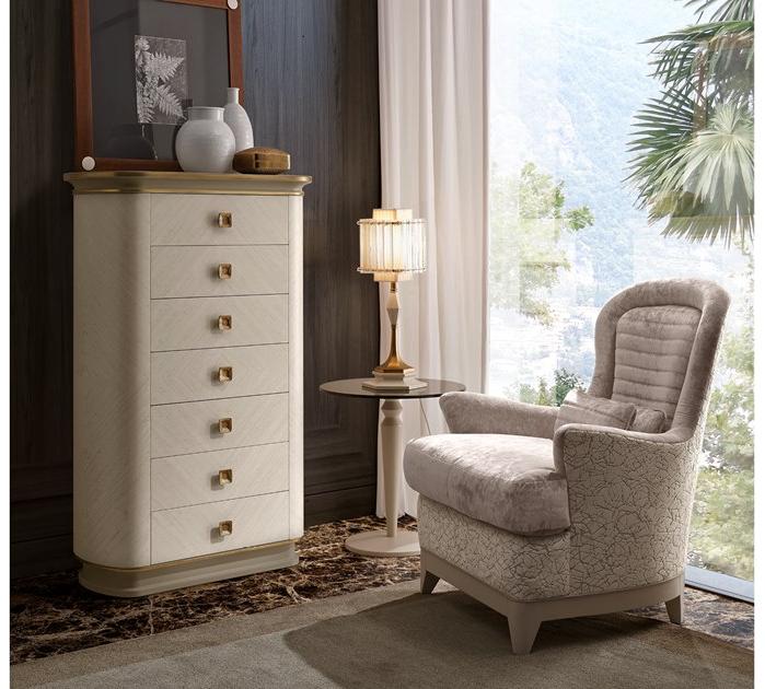 A.R. Arredamenti Круглый высокий журнальный столик Oliver Ol16/55 - Вид №1