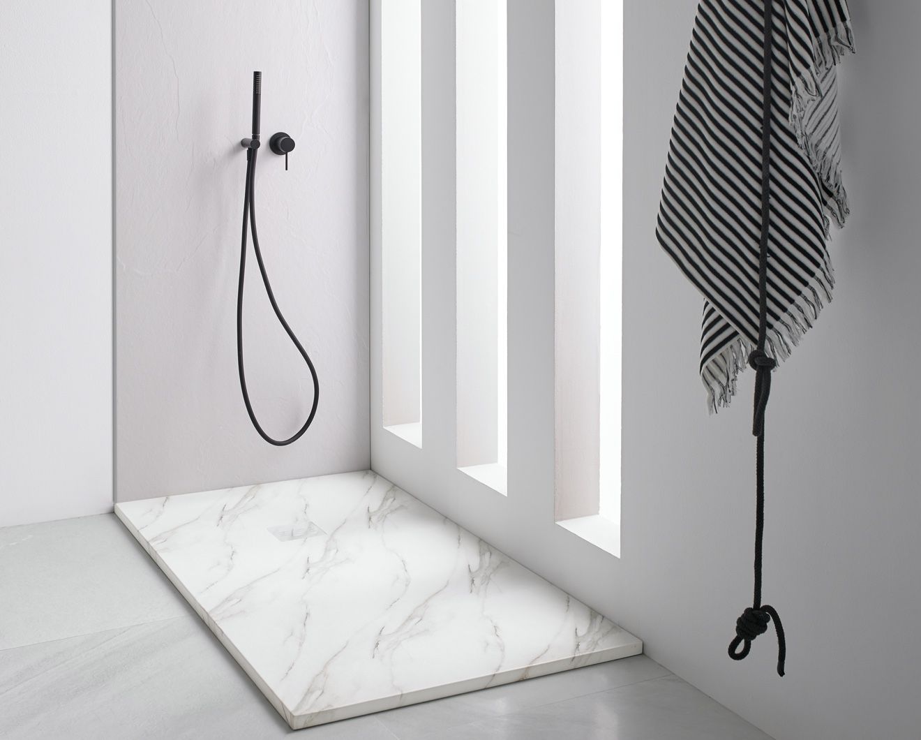 MCBATH Mirage 160x80 Травертин прямоугольный серый sun-id-1959814 - Вид №4