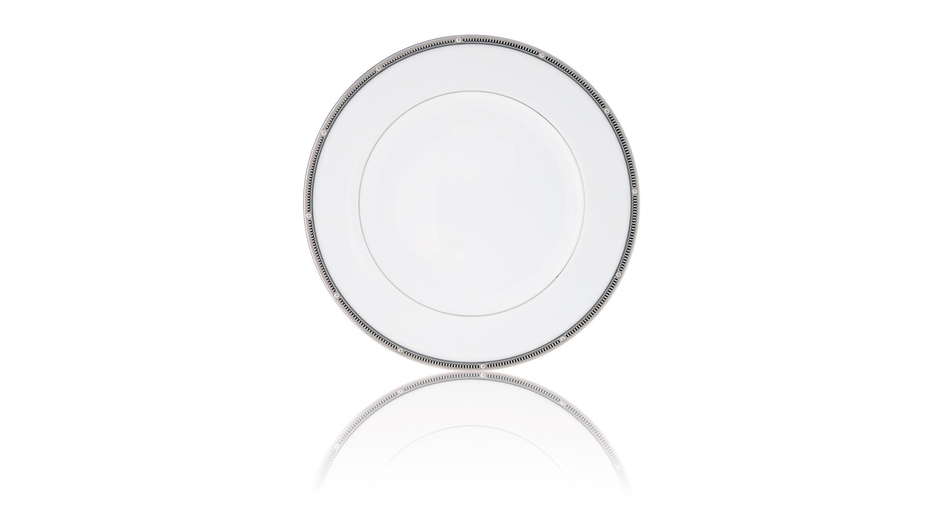 10665352 Noritake Сервиз чайный Noritake "Рочель, платиновый кант" на 6 персон 20 предметов Фарфор костяной  - Вид №3