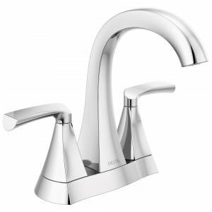 25899LF Смеситель для ванной комнаты с двумя ручками Delta Faucet Pierce Хром