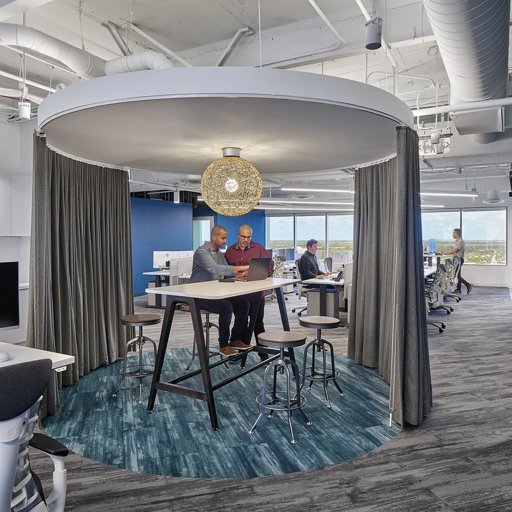 Акустическая ткань сплошной цвет букле ткань Caimi Brevetti SNOWCURTAINS ARCH-00060405 - Вид №2