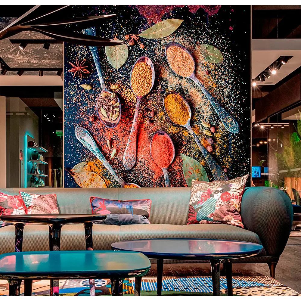 Фотообои Восточные специи флизелиновые 200x270 см L13-404 FBRUSH 3D FLIZART STLM-2052180 - Вид №2