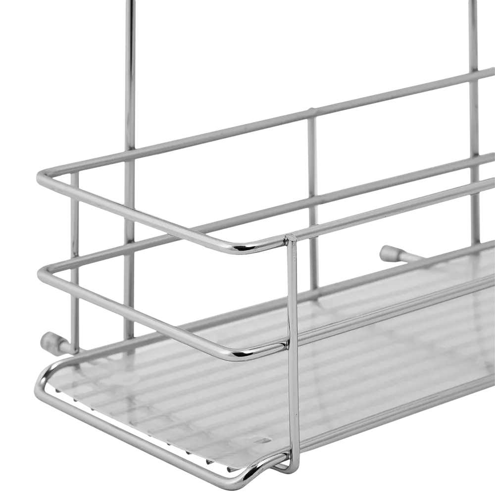 Полка для рейлинга Аквадекор Stick 25.2x16.7x18 см сталь цвет серый STLM-2113886 - Вид №2