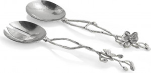 10558926 Michael Aram Набор сервировочных предметов Michael Aram Белая орхидея 28см, сталь нержавеющая Сталь нержавеющая