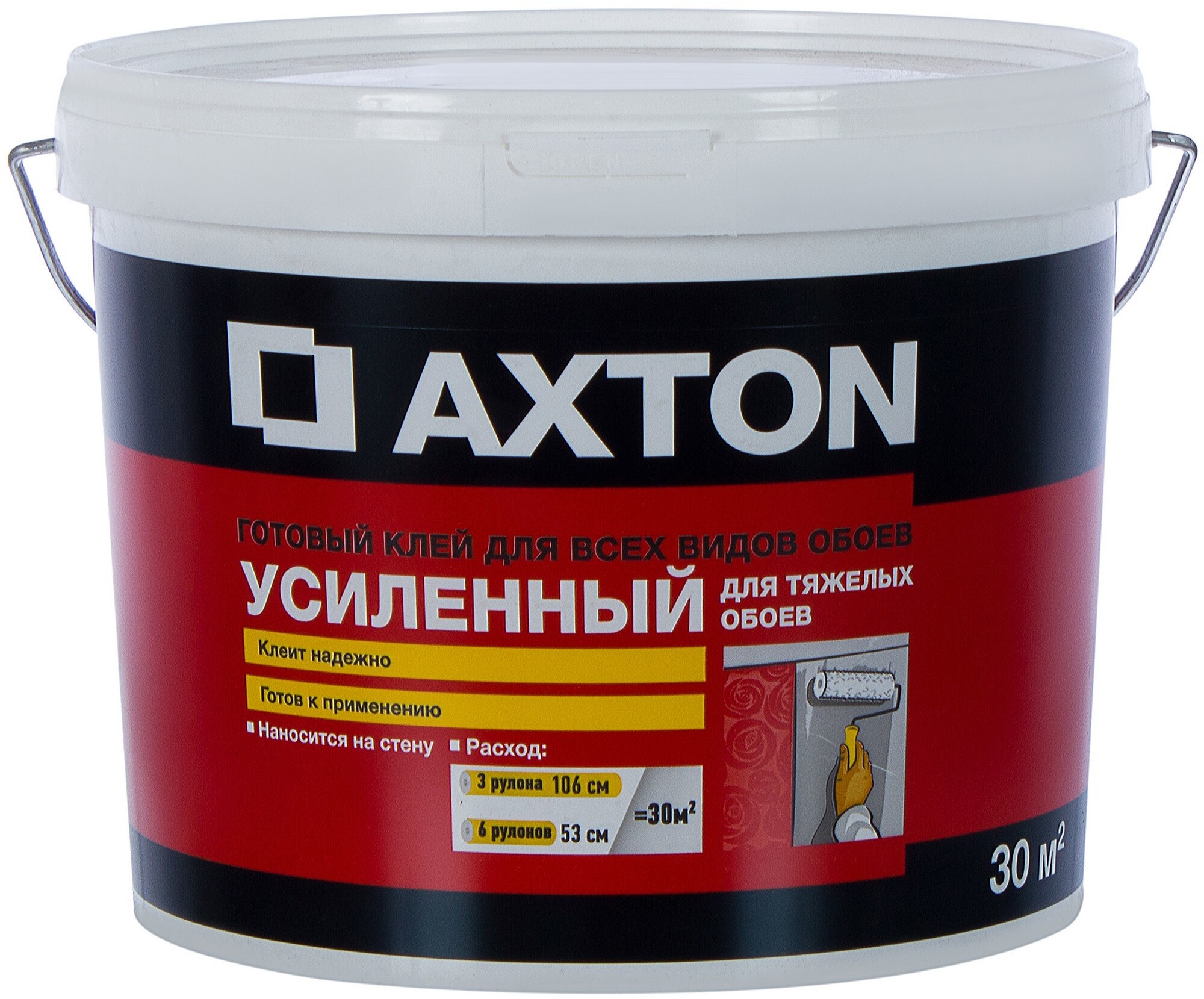 Axton Усиленный клей для тяжелых обоев - готовый состав 5,4 кг 18149621