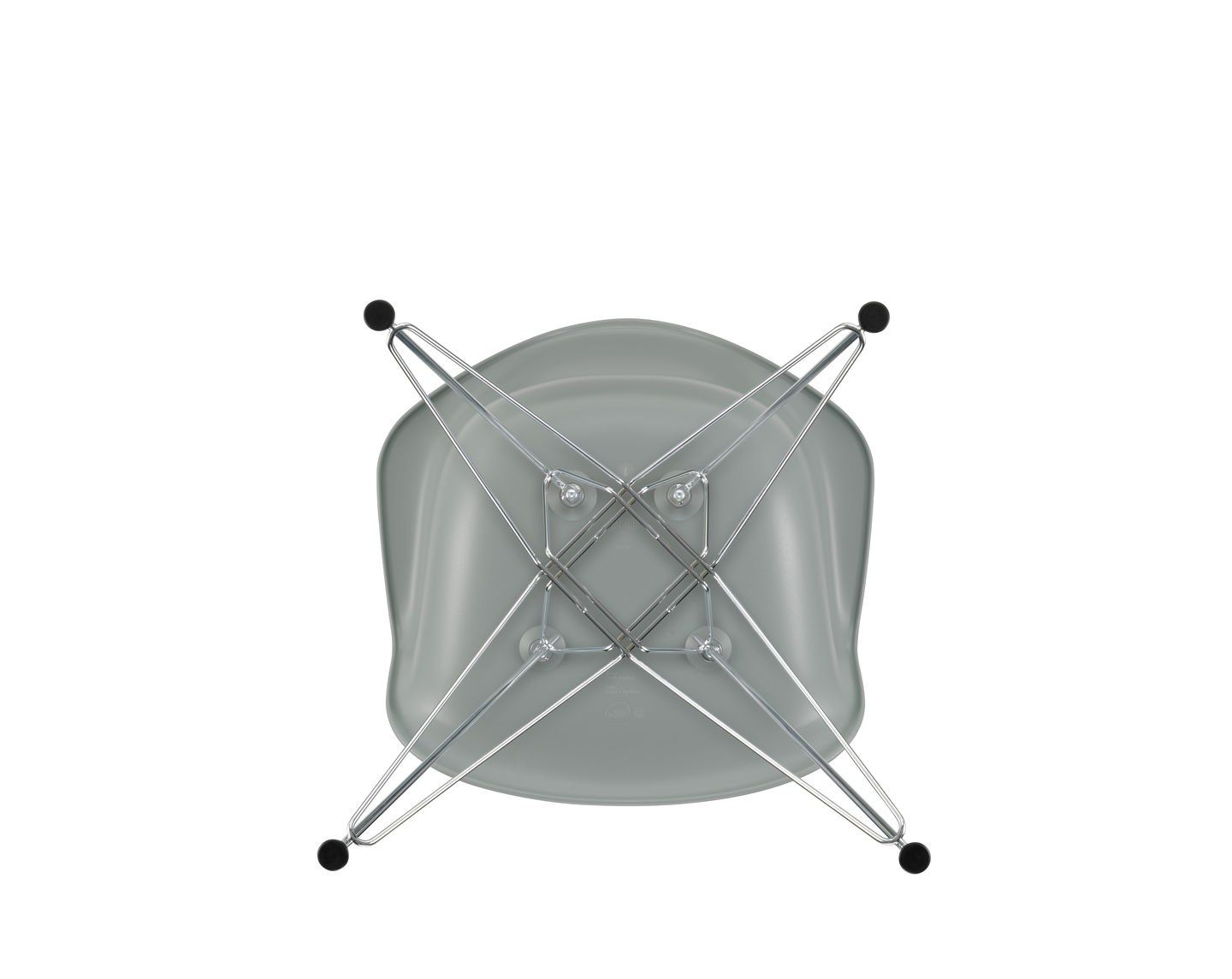 Стул с подлокотниками из полипропилена и ткани VITRA Eames Plastic Chair ARCH-00117709 - Вид №37