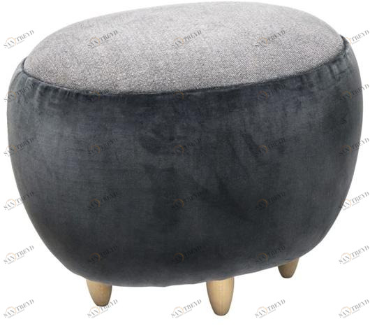 Gancedo Овальный пуф из ткани Pebbles sun-id-1488481