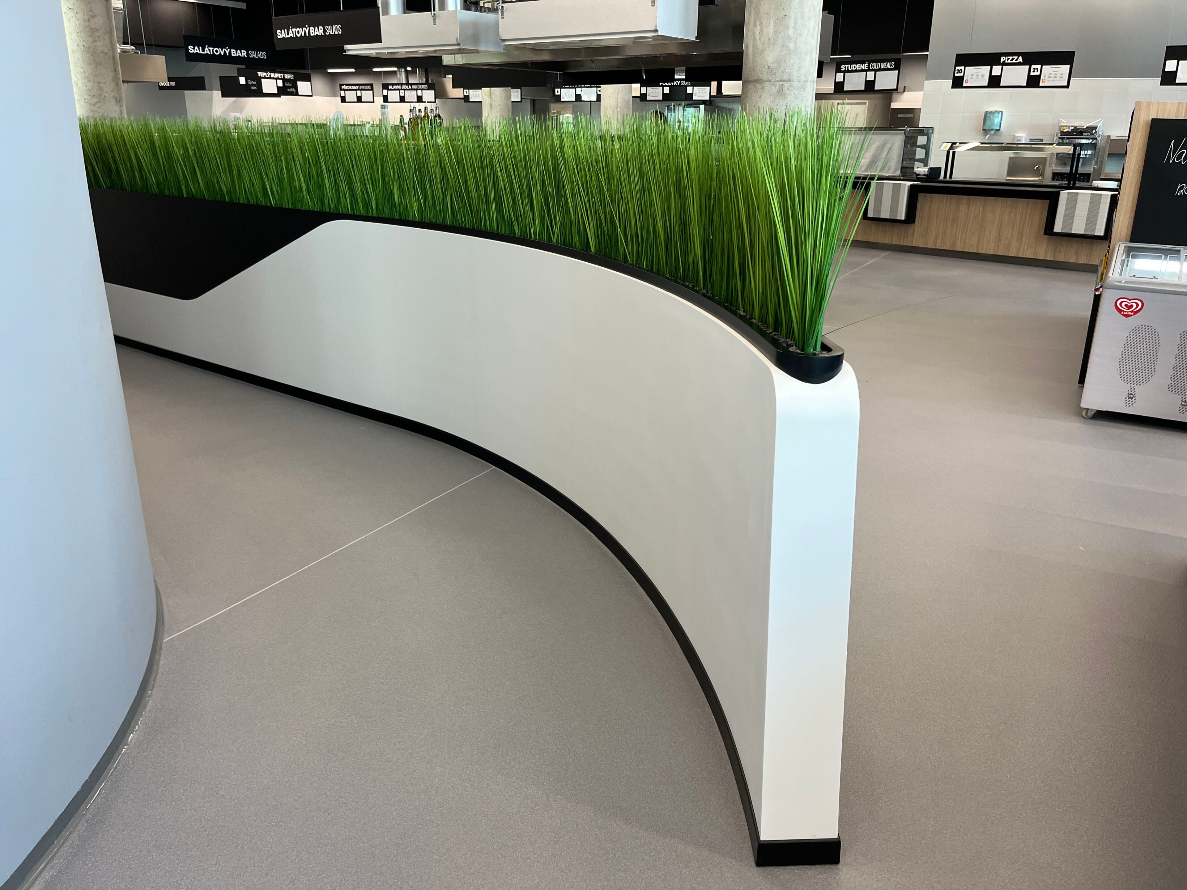 Индивидуальный плантатор в HIMACS AMOSDESIGN Fioriera su misura ARCH-00028125 - Вид №1