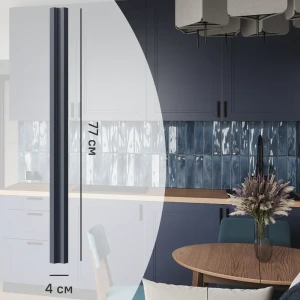 Угловой элемент Konsensa Котлас для кухонных фасадов синего цвета 89409649