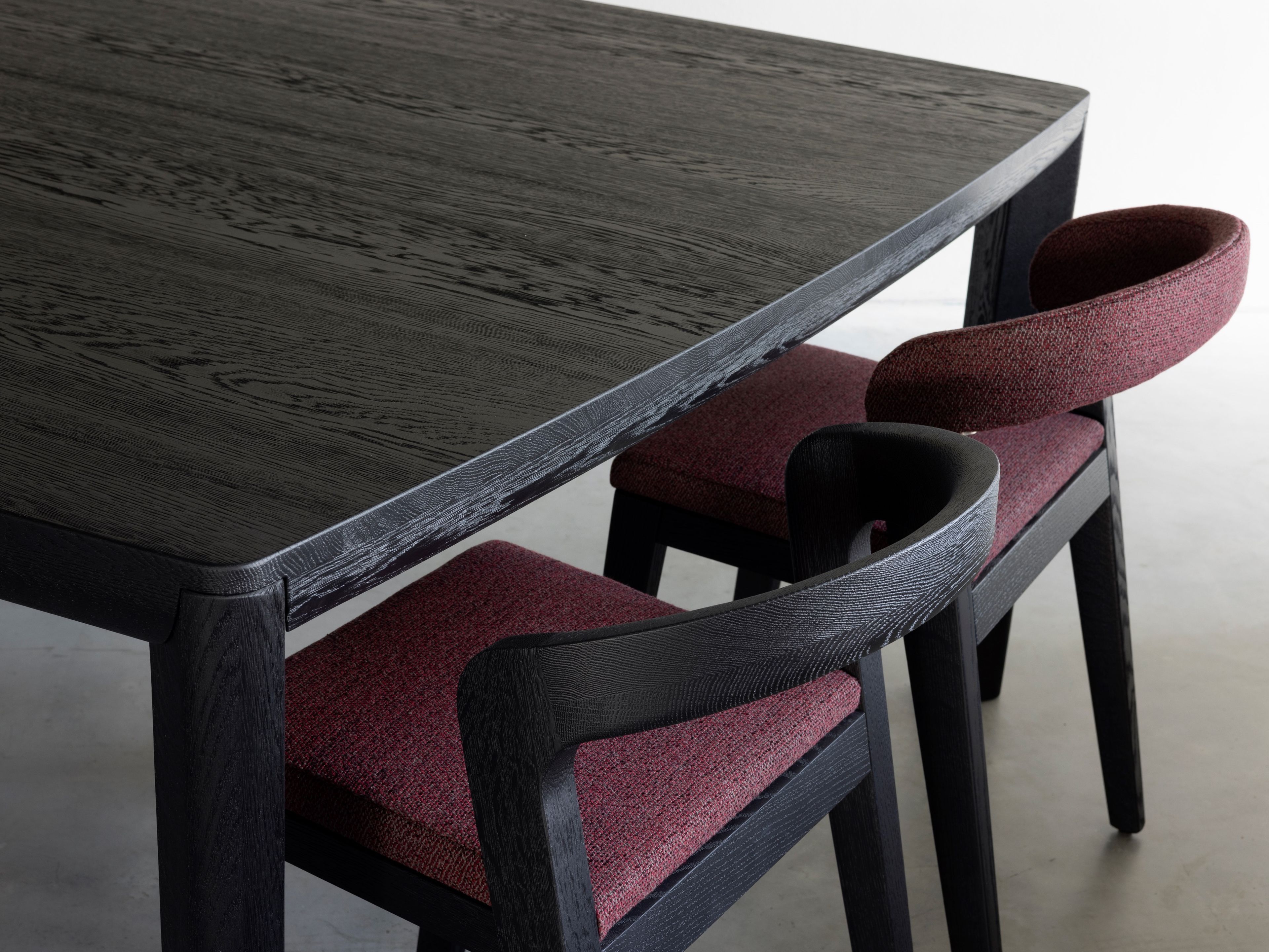 Квадратный обеденный стол из массива дерева Van Rossum Symbiosis ARCH-00042220 - Вид №2