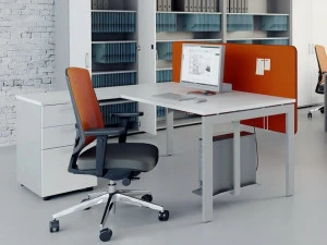 MDD Рабочий угловой стол из меламина Ogi