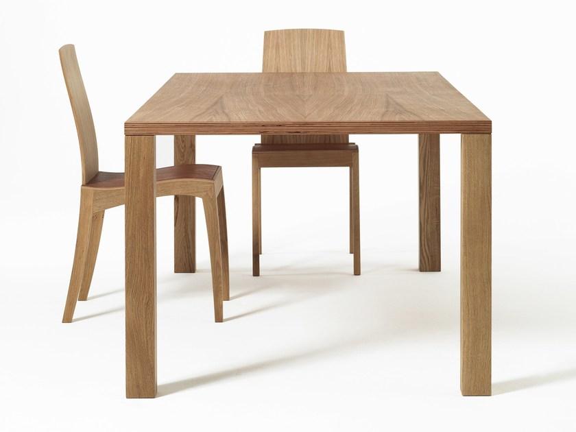 sixay furniture Прямоугольный деревянный обеденный стол sun-id-1479577 - Вид №2