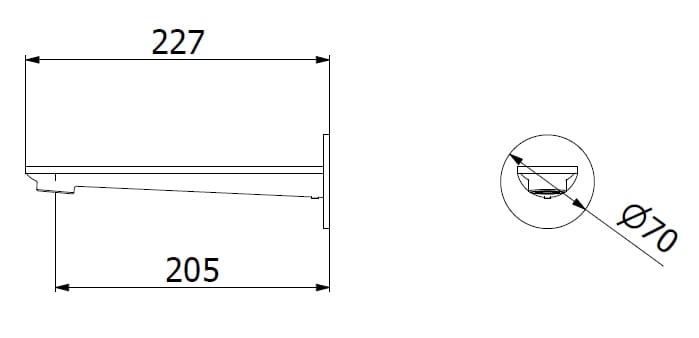 Дозирующий носик для настенного умывальника IB C-67 ARCH-00056456 - Вид №10