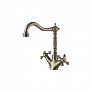 GZ 09022D Смеситель для кухни двухвентильный Ganzer Бронза