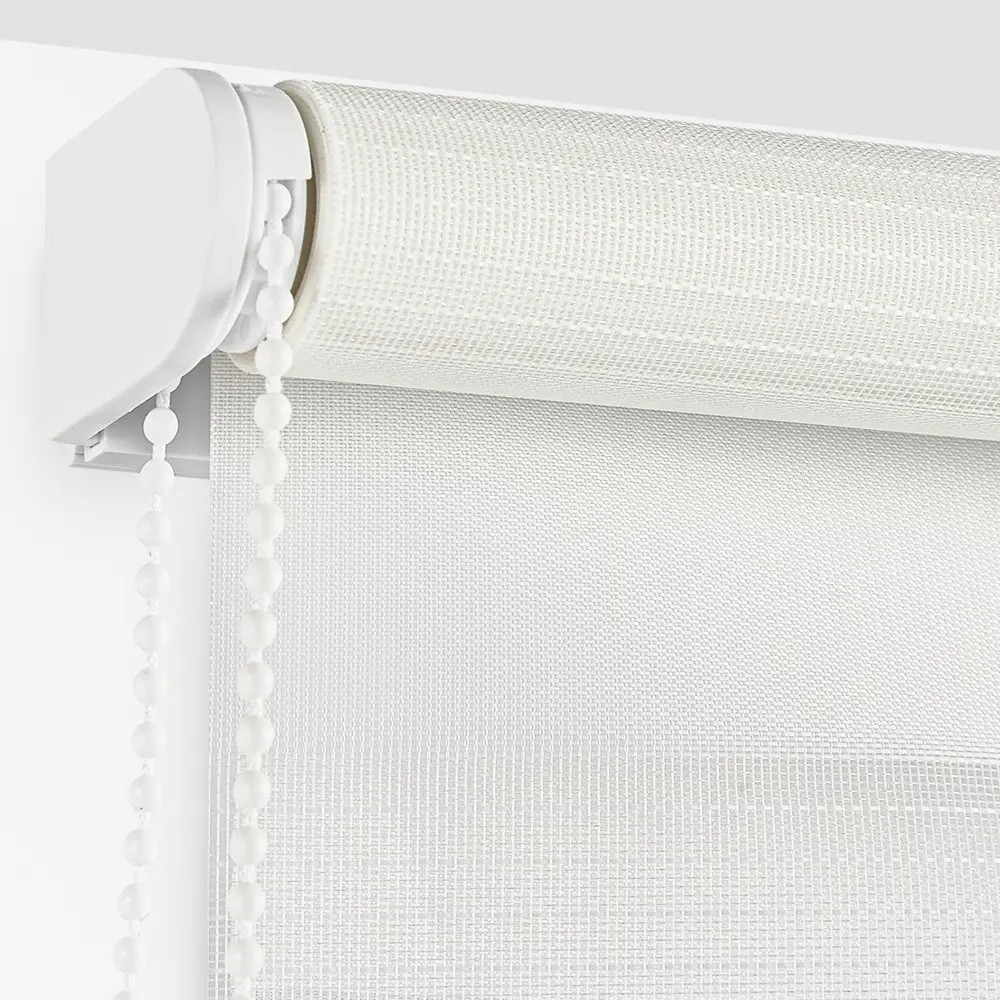 Штора рулонная день-ночь Мелоди 80x175 см белая MIAMOZA STLM-2103186 - Вид №3