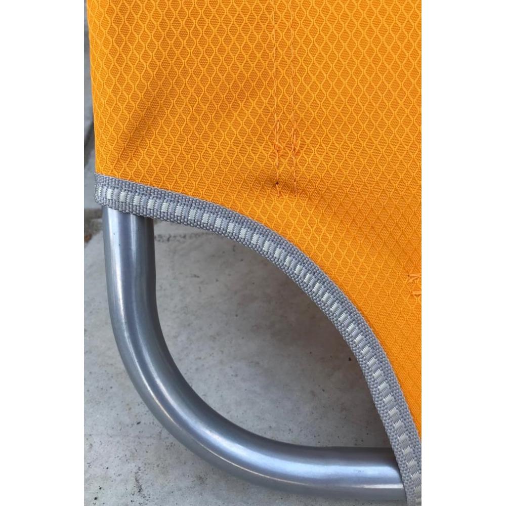 Шезлонг оранжевый "Прима" Terracott AFINA  130456 Оранжевый  - Вид №2