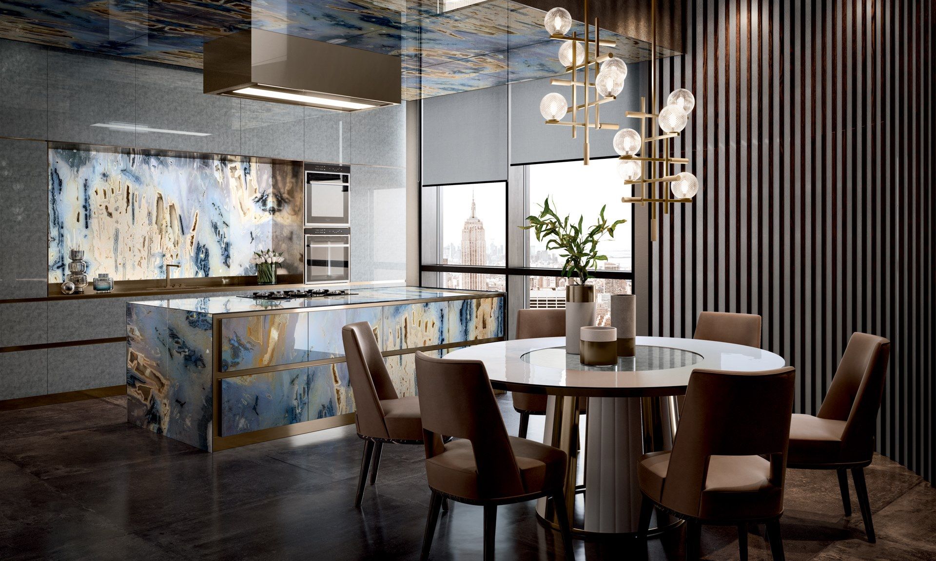 Светодиодная люстра из муранского стекла Sicis ARCH-00018848 - Вид №1