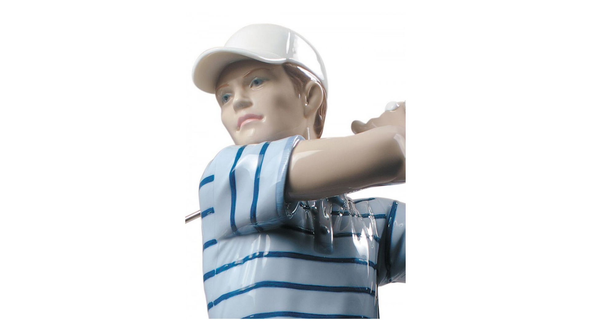 10672308 LLADRO Фигурка Lladro Чемпион по гольфу 26x45см, фарфор Фарфор Lladró  - Вид №1