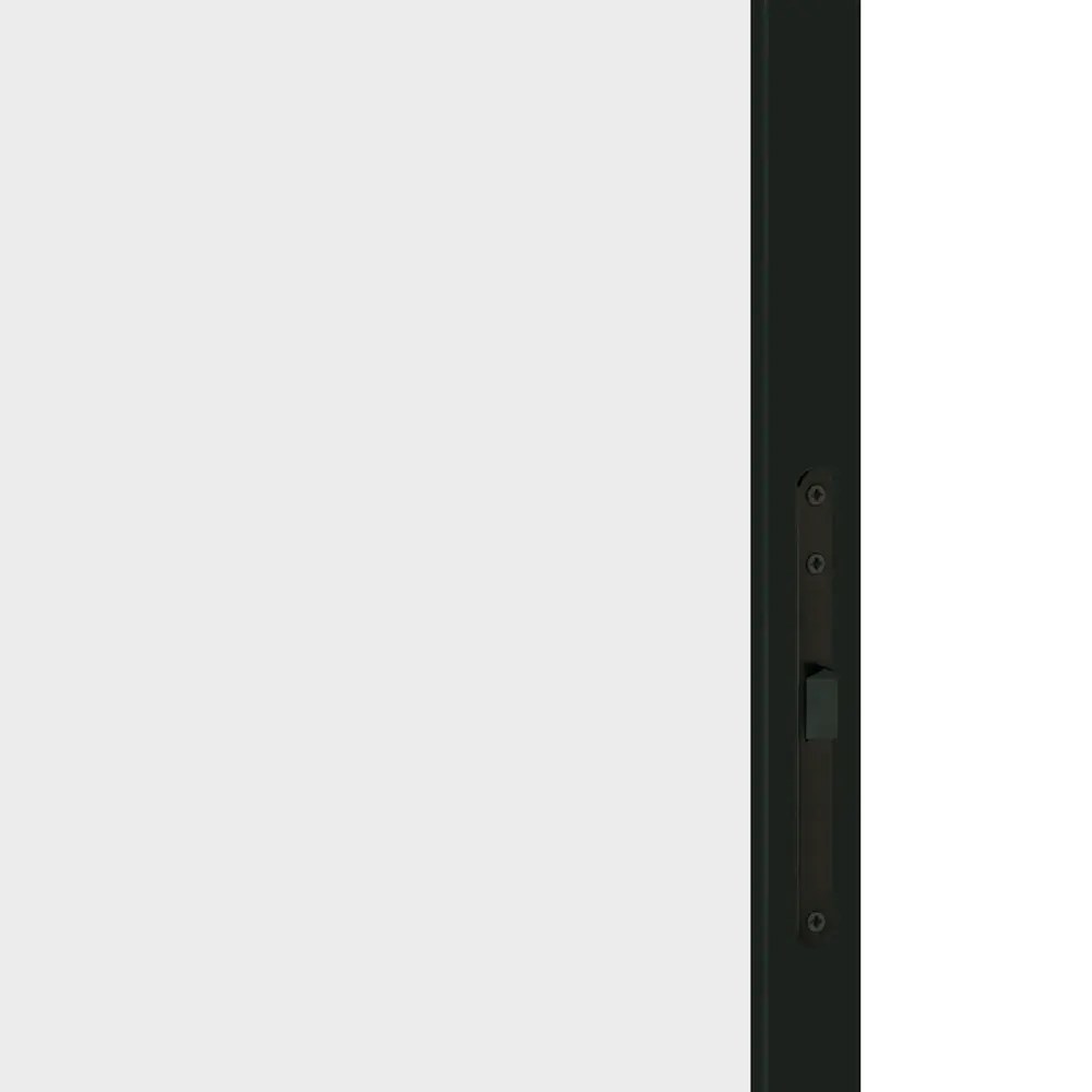 Дверь межкомнатная глухая Invisible 70x220 см цвет белый с замком черная кромка левая 89433702 STLM-2069012 VELLDORIS  - Вид №3