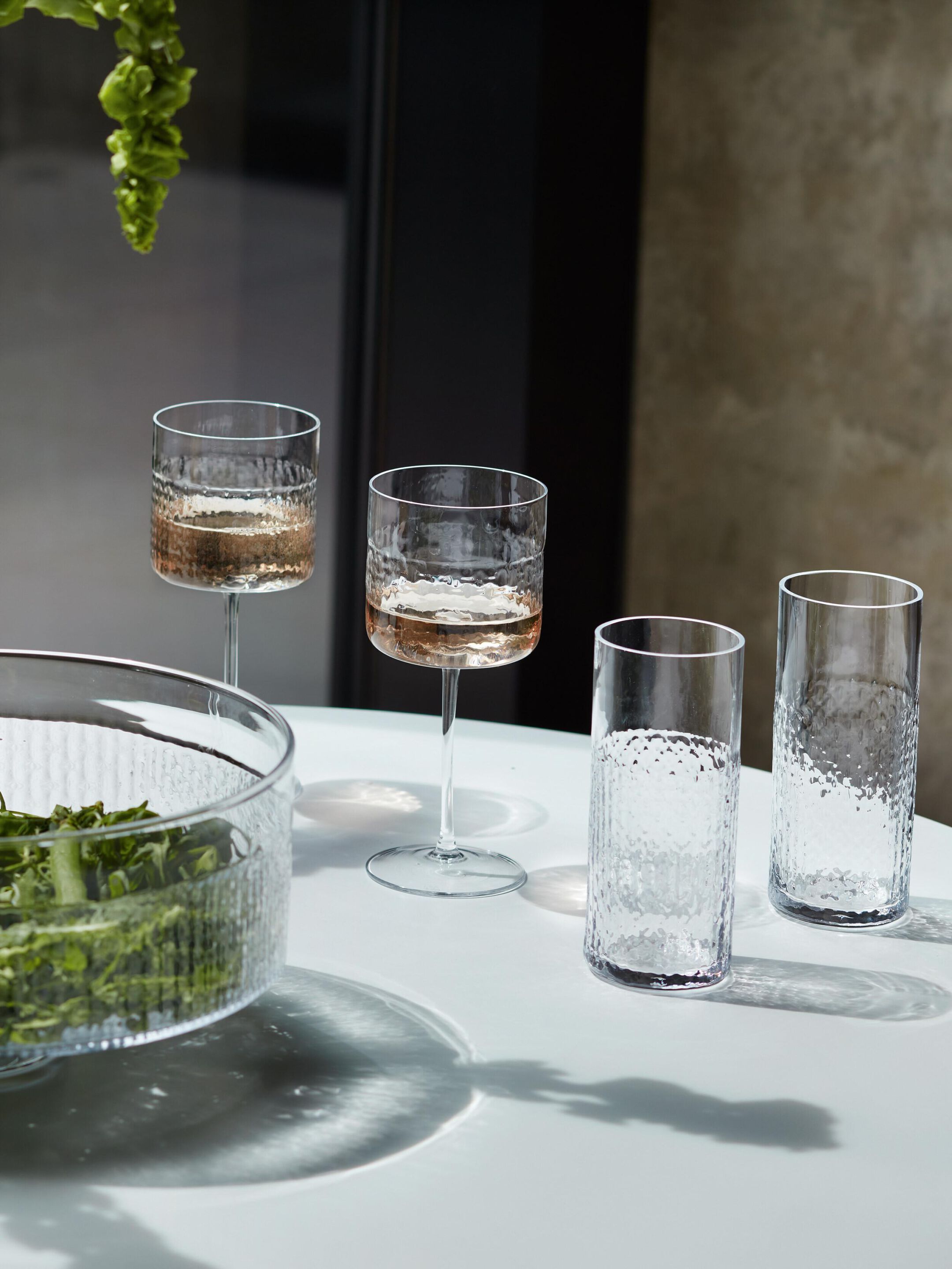 Набор бокалов для вина из дутого стекла - 320 мл LSA Wicher ARCH-00005643 - Вид №1