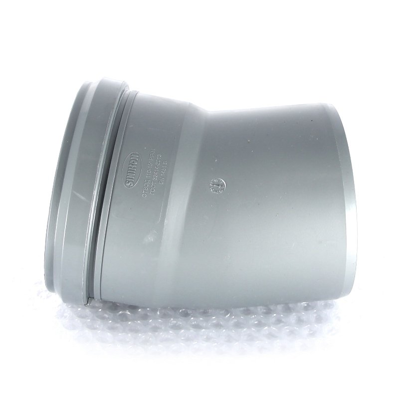 Отвод 15 SINIKON ПП D110 мм ВН Стандарт 504049R - Вид №2