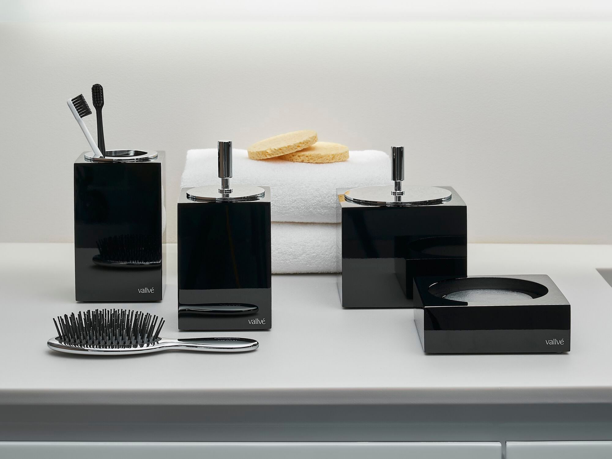 Мусорная корзина из смолы Vallvé GLOSS ARCH-00014008 - Вид №1