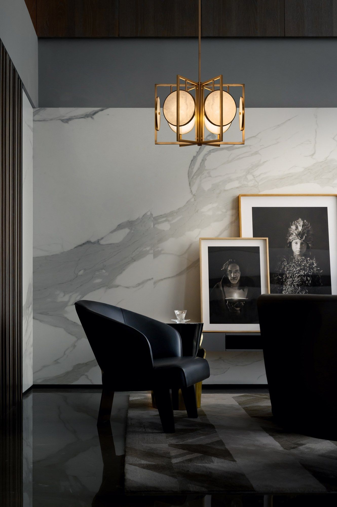 Металлический подвесной светильник Maytoni Marmo ARCH-00094981 - Вид №7