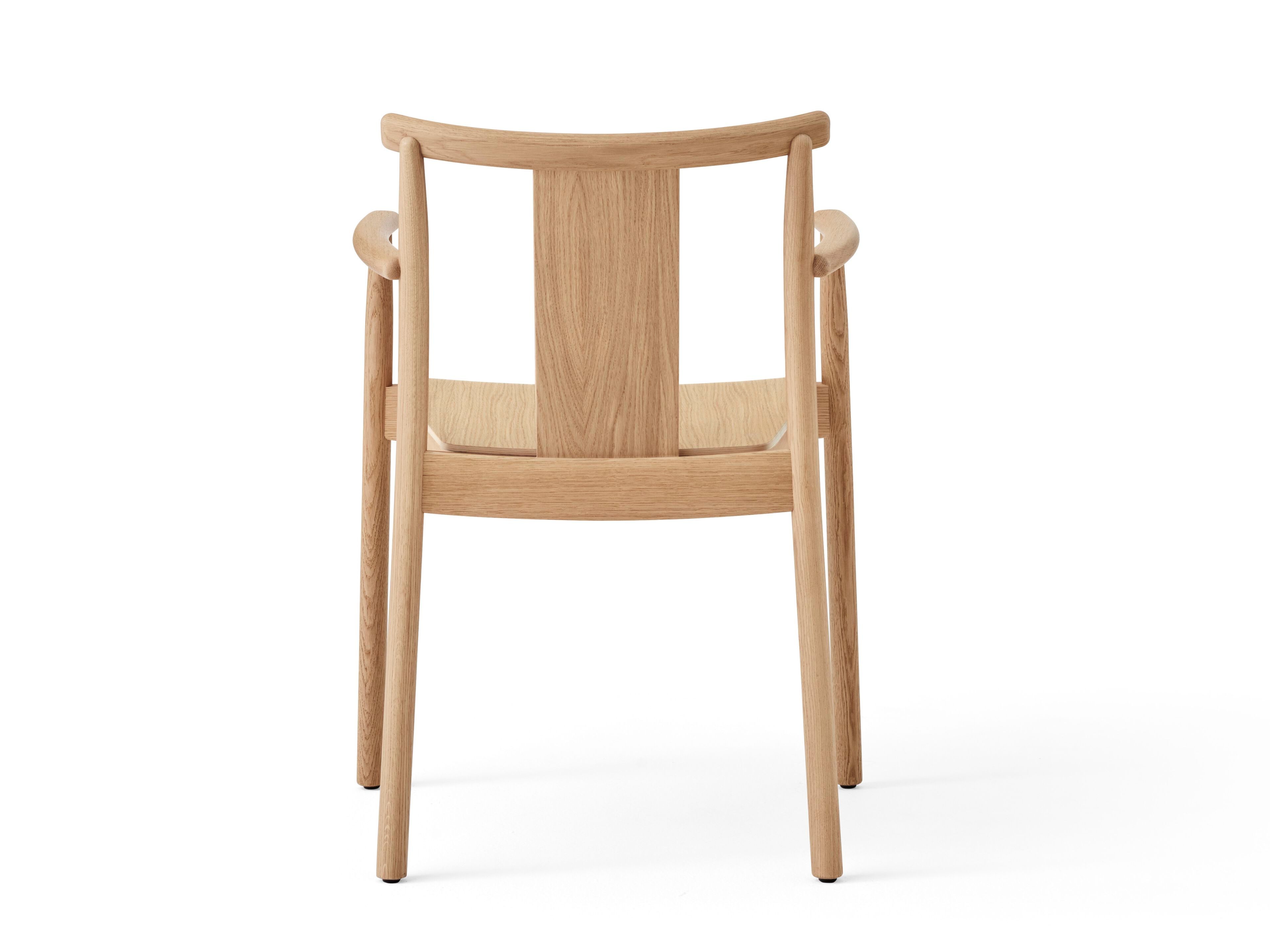 Дубовый стул с подлокотниками Audo Copenhagen Merkur ARCH-00029565 - Вид №1