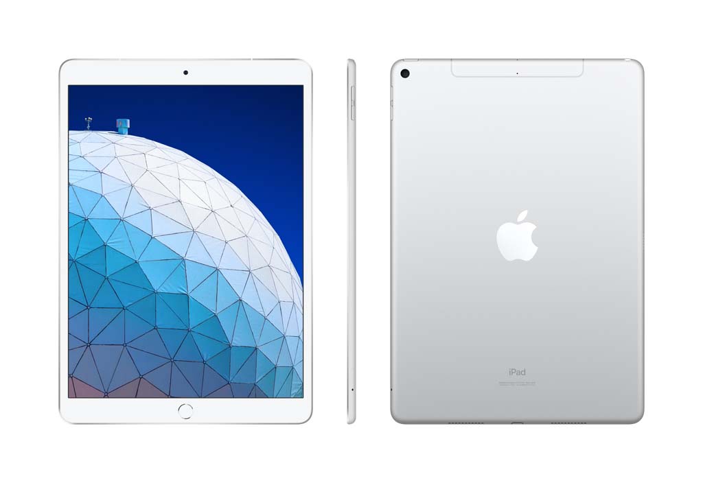MV0E2RU/A 10.5-inch ipad air wi-fi + cellular 64gb - silver Apple Santreyd  - Вид №1