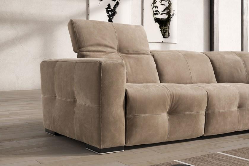 Egoitaliano Угловой диван Relax из кожи с электроприводом sun-id-1495749 - Вид №6