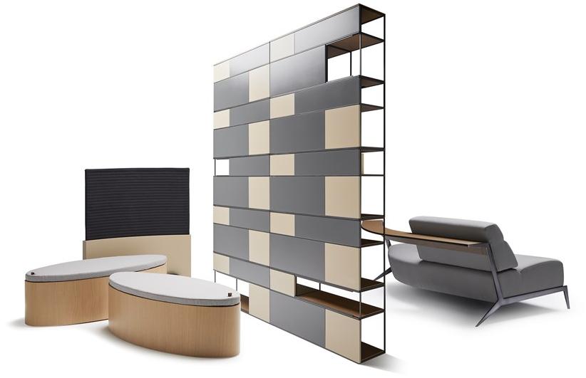 José Martínez Medina Модульный открытый книжный шкаф Blacktone sun-id-1387919 - Вид №7