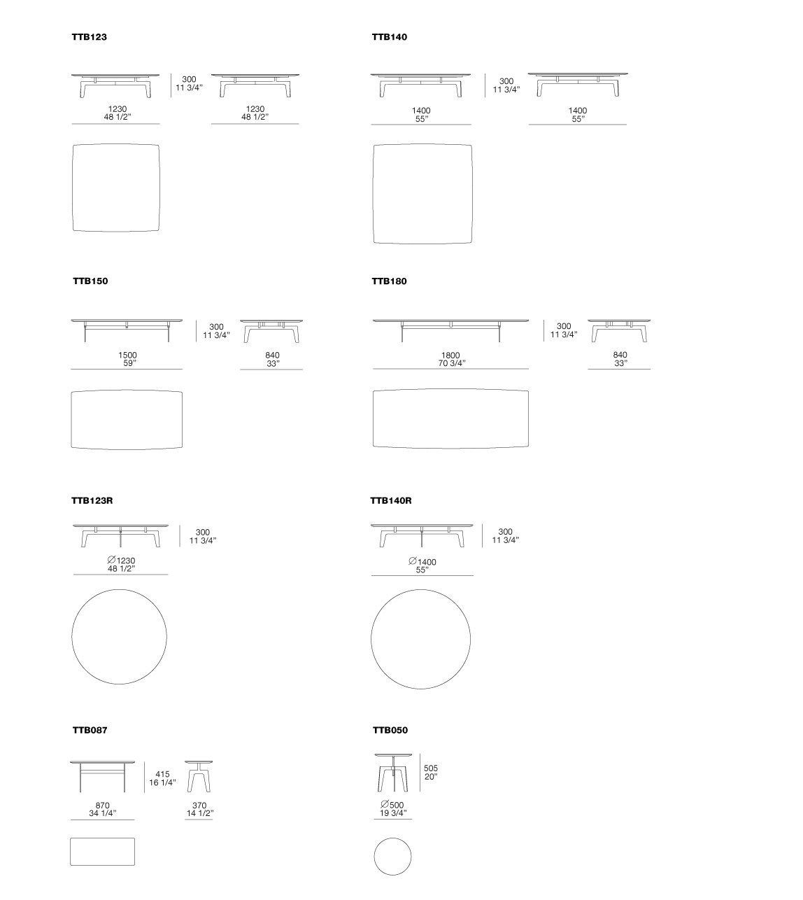 Квадратный мраморный журнальный столик Poliform ARCH-00044251 - Вид №4