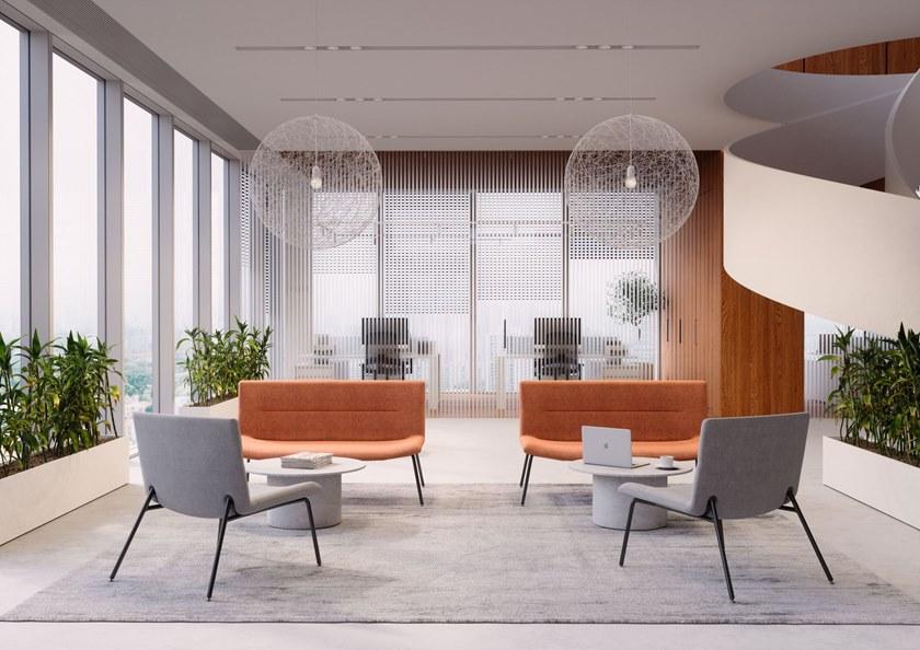 LD Seating 2-местный тканевый диван Oslo lounge Oslo lounge d-2 - Вид №3