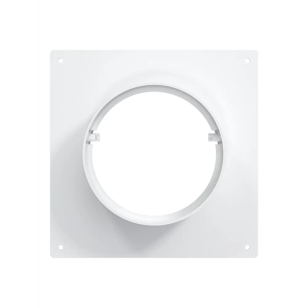 Пластина настенная с соединителем для круглых воздуховодов Fonet D100 мм пластик STLM-2014804 - Вид №2