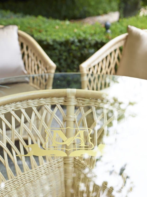 Круглый садовый стол из медоллина Samuele Mazza Outdoor Vega ARCH-00086879 - Вид №5