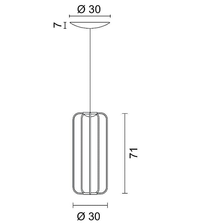 Алюминиевый светодиодный подвесной светильник EGOLUCE Cavea ARCH-00072501 - Вид №9