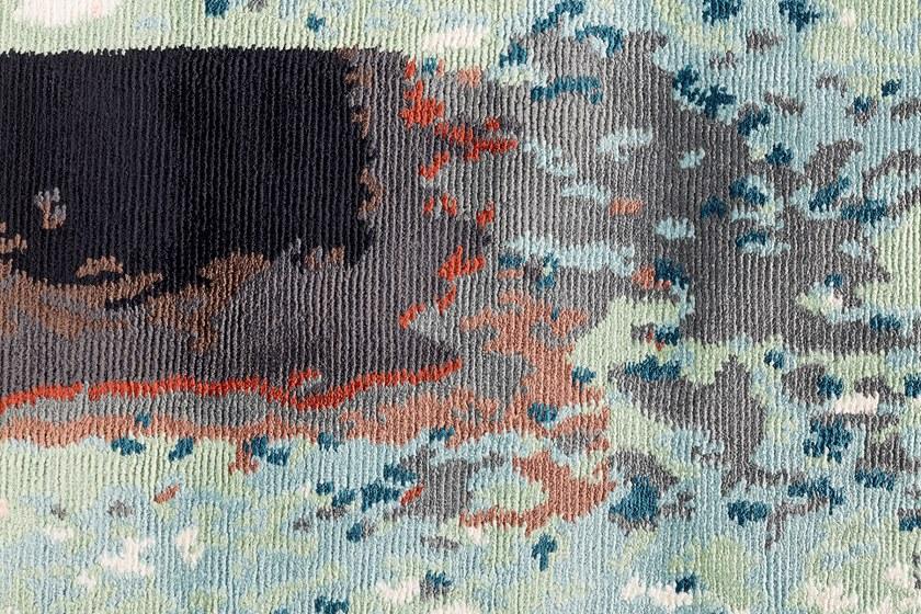 Diacasan Edition Прямоугольный коврик ручной работы из растительного шелка Emmanuel thibault sun-id-1489158 - Вид №2